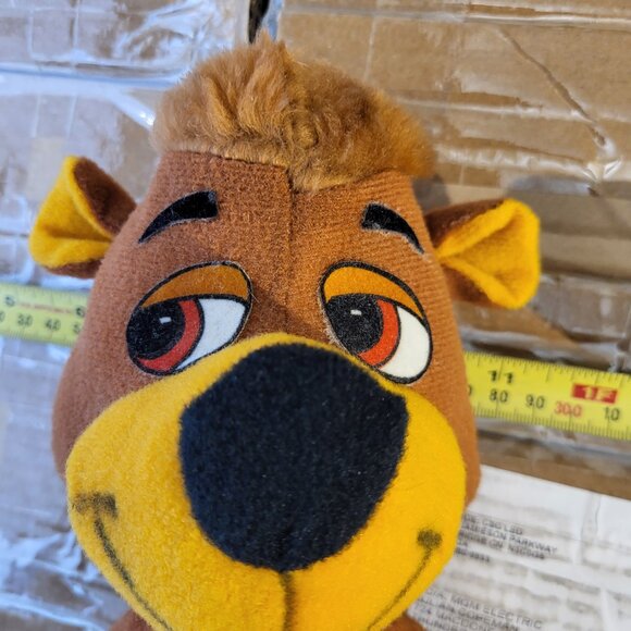 Vintage 1980 Mighty Star Boo Boo Bear Plush 12" Stuffed Animal Yogi Hanna... - Picture 5 of 7